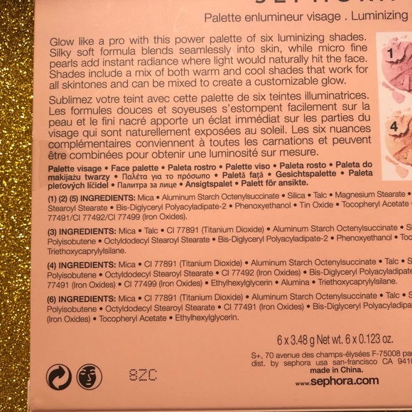 BNIB! Still Sealed! Sephora Luminizing Palette ๐จ - Picture 4 of 4